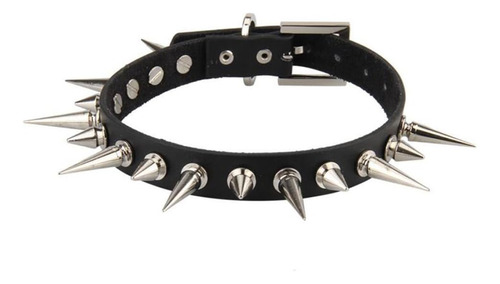 Bystar Collar Gargantilla Unisex De Cuero Genuino Punk Rock 