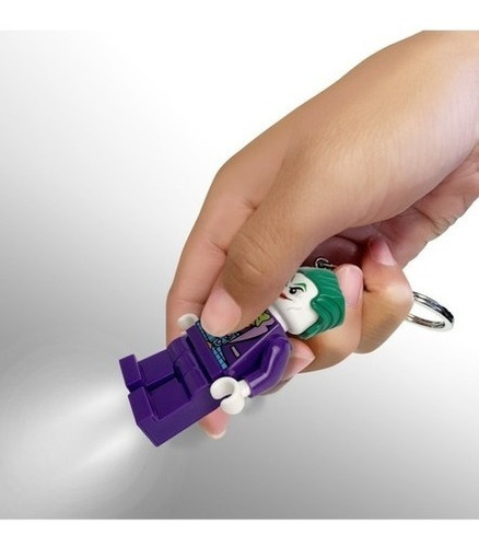 Imagen 3 de 5 de Llavero Con Luz The Joker