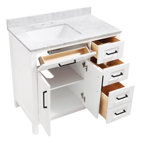 Ove Decors Maya Plus - Tocador De Baño Con Lavabo Individual
