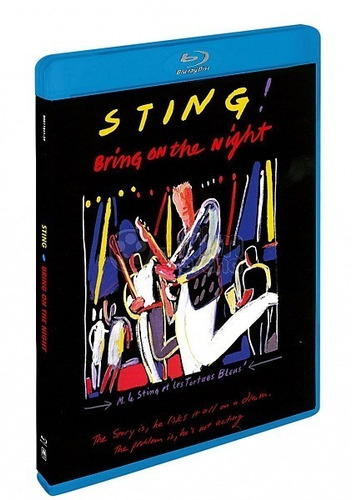 Blu-ray Sting Bring On The Night - Pt-br - Original & Lacrad