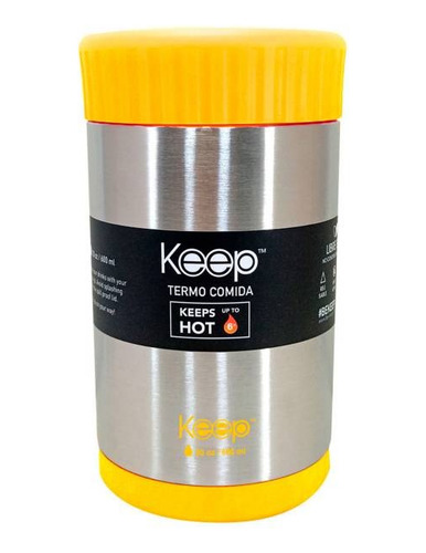 Termo Comida Colores 600ml Keep