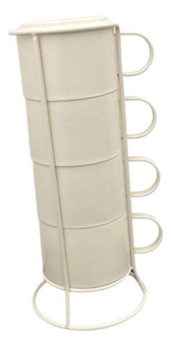 Tazas De Té Apilables, Tazas De , Juego De Tazas 4 Piezas