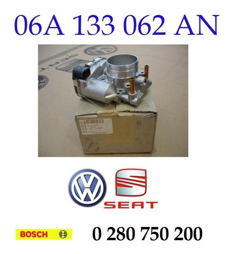 Cuerpo De Aceleración Electrónico Seat Ibiza & Vw Polo Oem