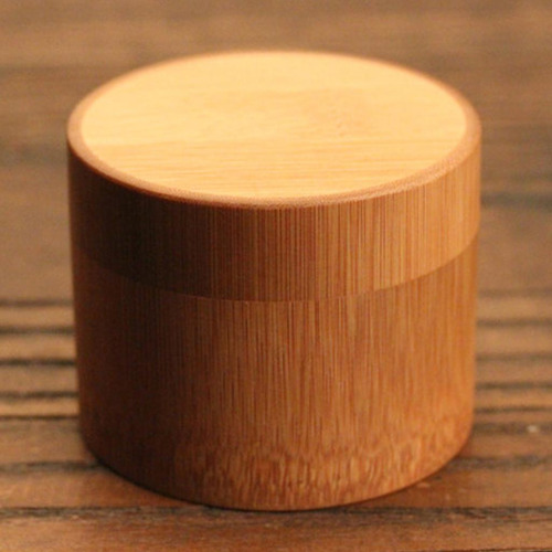 Envases De Del Té De Bambú 2pcs Para De Almacenamiento De
