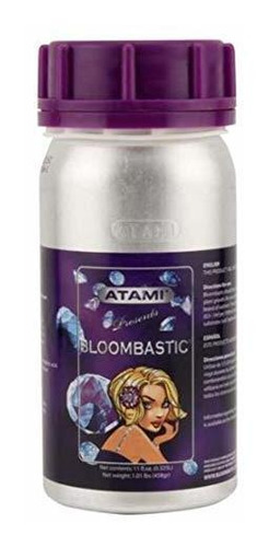 Fertilizante De Jardín - Atami Bloombastic, 325 Ml Biologica