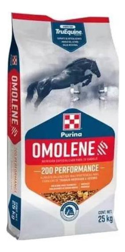 Omolene 200 Perfomance Alimento Para Caballos 25kg