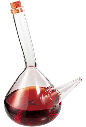 ~? Porron Glass Decanter 34 Oz Jarra De Vino 100% Decantador