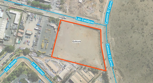 Sitio Industrial En Arriendo En Quilicura