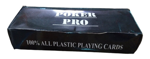 Cartas De Poker Plastico 100%  Caja De 6 Unidades
