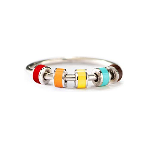 Storyjewellery Anillos Antiestrés Para Mujer, Anillo De Ans