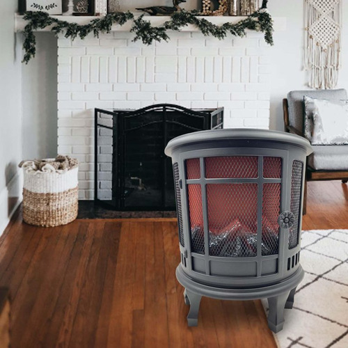 Chimenea De Piso Decoración Caldero Simulación