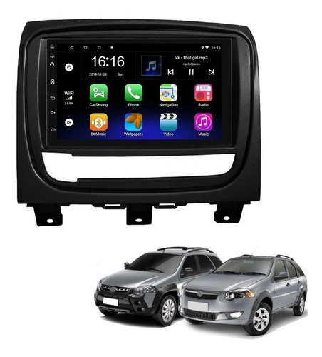 Estereo Multimedia Fiat Strada Adventure Android 10