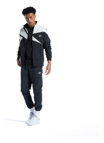 Campera Reebok Cl F Fr Tracktop Negro Hombre