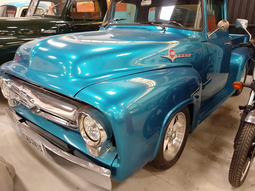 Imagem 12 de 14 de Ford - F 100 - 1959 - Azul Metalica