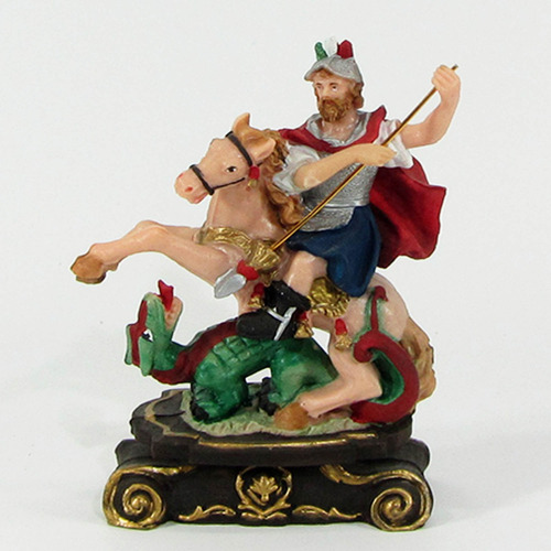 Imagen Religiosa - San Jorge 15cm Pvc