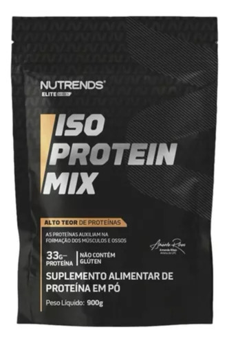 Whey Iso Protein Mix Isolate 900g - Nutrends Sabor Cookies