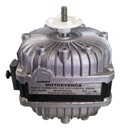 Motor Ventilador Motorvenca De 10w 110v Y 220v