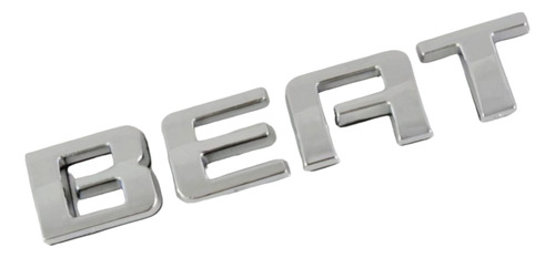 1 Emblema Beat Sirve A Chevrolet Cromo Bajo Pedido Consultar