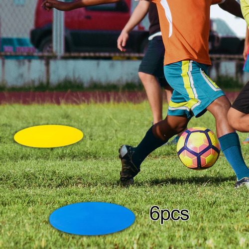 Conos Planos De Entrenamiento Marcadores De 6 Piezas
