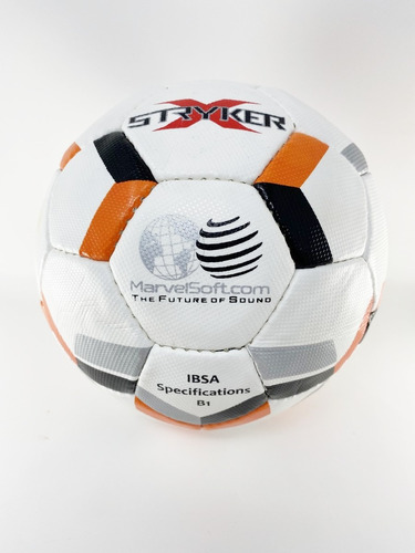 Balón De Fútbol Sonoro Stryker Profesional Aprobado Ibsa 
