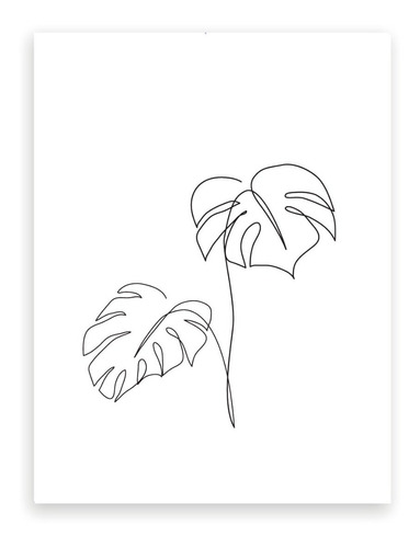 Cuadros Minimalistas - Delicados Simples Trazos - Rostros