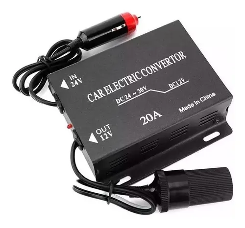 comprar Inversor Convertidor Dc-dc 24v To 12v 20a Encendedor