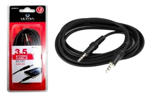 Cable Auxiliar 1,80 Metros En Blister Ultra