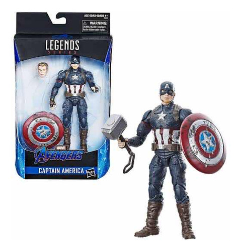 Marvel Legends Capitán América End Game (Reacondicionado)