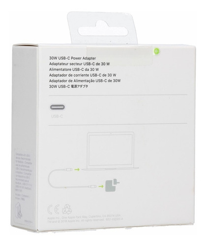 Cargador Original Apple Usb-c 30w , Macbook Air/iPhone/iPad