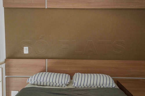 Imagem 13 de 15 de Flat Nyc Berrini 40m² 1 Dormitório 1 Vaga Para Locação No Brooklin. - Sf39082