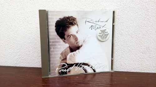 Richard Marx - Paid Vacation * Cd Made In Uk * Mb Estado 