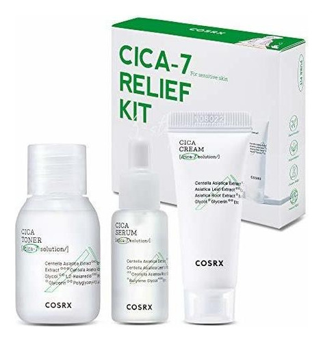 Tonificadores Y Astringen Cosrx Cica-7 Relief Kit | Tsa 