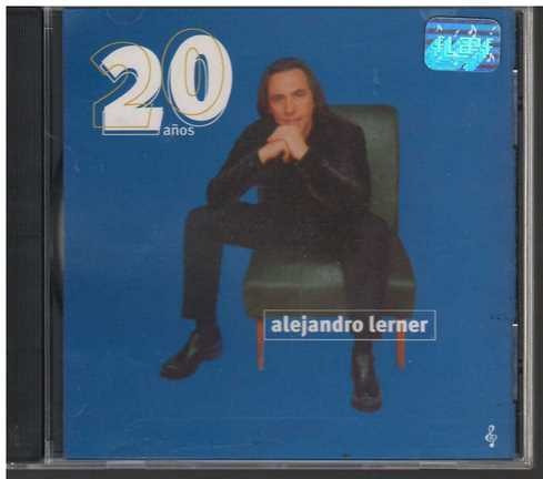Cd - Alejandro Lerner/ 20 Años - Original Y Sellado