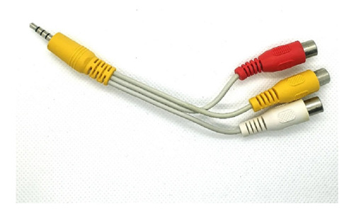 Cabo P2 St 4c + 3 Rca F 17cm - Áudio Vídeo Alta Qualidade