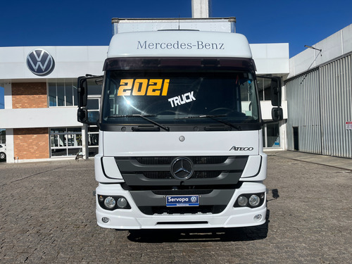 Mb Atego 2426 Ano 2021/21 - Mercedes Benz - Truck 6x2 - Baú