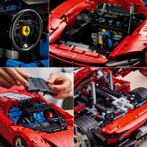 Set De Construcción Lego Technic Ferrari Daytona Sp3 42143 P