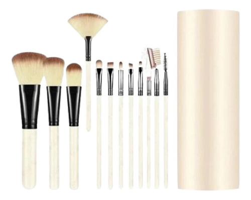 Set De 12 Brochas De Maquillaje