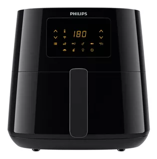 Philips Essential Airfryer XL HD9280/90 - Negro/Plateado oscuro - 220V