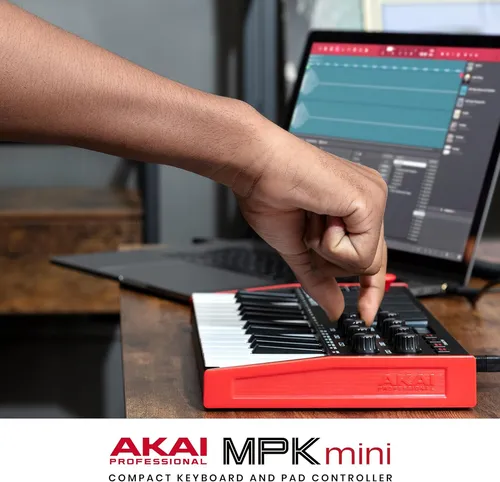 Akai Professional Mpk Mini Mk3 - Teclado Midi Usb De 25 T...