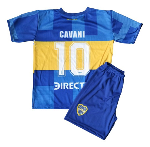 Kit Futebol Infantil Boca Juniors Cavani Cabj - Envio Rápido