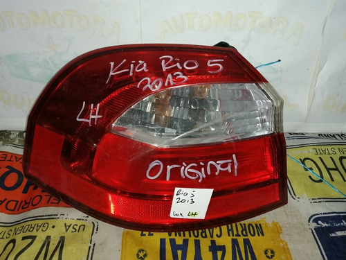 Foco Trasero Izq Exterior Kia Rio 5 2012/17 Con Detalle
