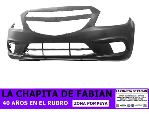 Paragolpe Delantero Chevrolet Onix 2013 / 2016 Lt Ls P/faro