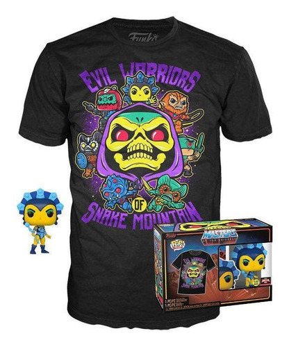 Funko Pop Tees Masters Of The Universe - Evil Lyn (glows)