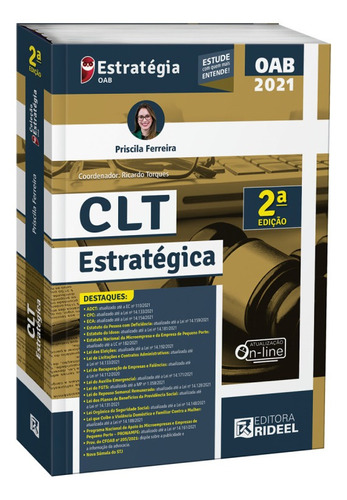 Clt Estratégica Oab 2021- 2ª Edição