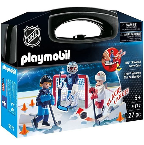 Playmobil Nhl - Funda De Transporte Para Shootout