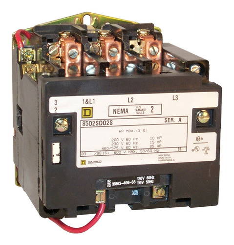 8502sdo2v06 Switch, Manual, 30a, 3 Pole, 10 Hp At 575 Vac,