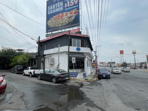Venta De Local En Escobedo, N.l. En Esquina Edificio Completo Incluye Renta De Anuncio Panoramico