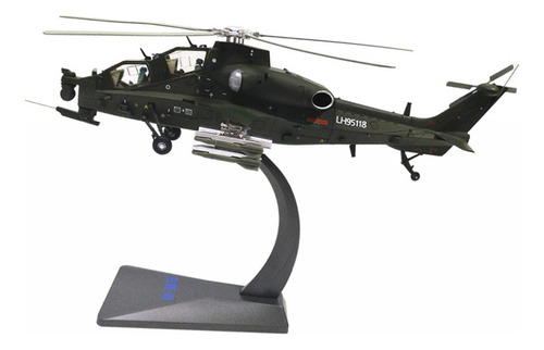 1:48 Modelo De Helicóptero Armado Wz-10 Colección De
