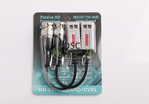 Sc Tecnologia 2 Pcs Camara Seguridad Cctv Bnc Video Balun