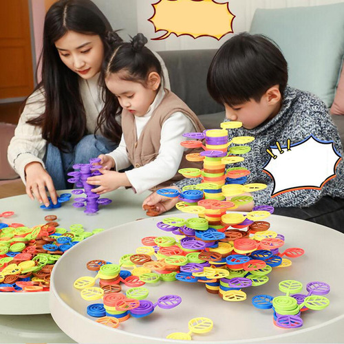 Juegos De Apilamiento Juguetes Bloque De 168 Piezas